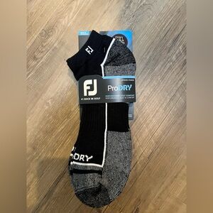 ProDry Black and Gray Men's Socks